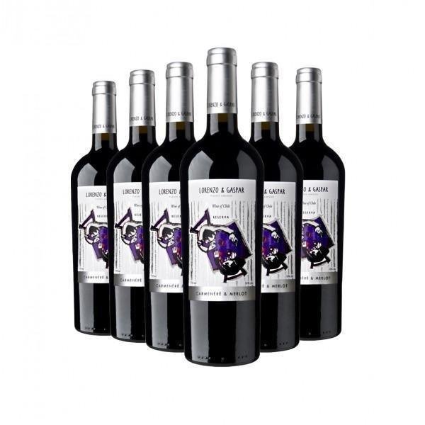 Pack 6 Vinhos Lorenzo & Gaspar Gran Reserva 750ml